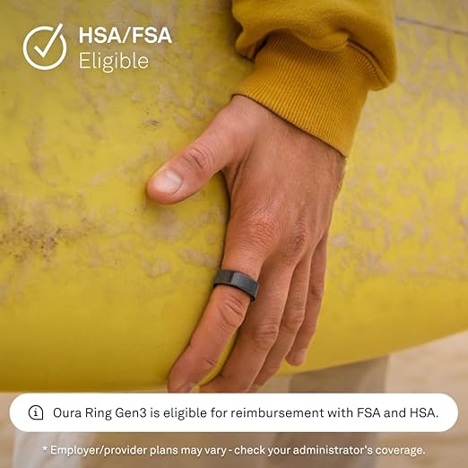 A person wearing the sleek Ultrahuman Ring Air
